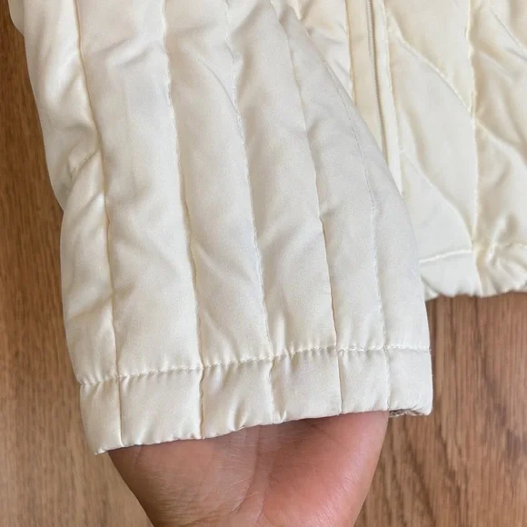 Nine West Off-White Quilted Jacket - Picture 3 of 9